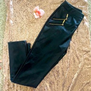 Charms Fashion Faux Leather Pants